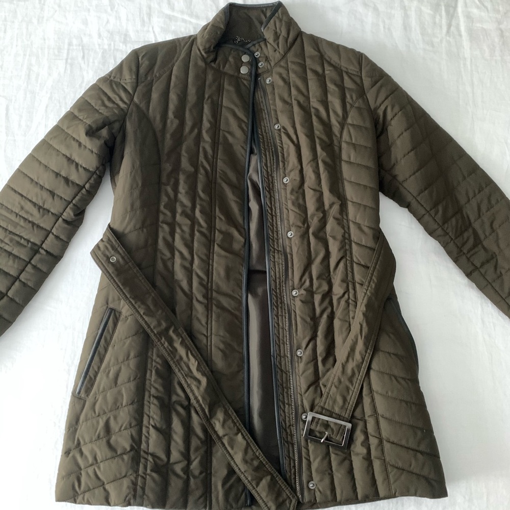Banana Republic army green coat